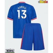 Manchester United Patrick Dorgu #13 Replica Away Minikit 2026-27 Short Sleeve (+ pants)
